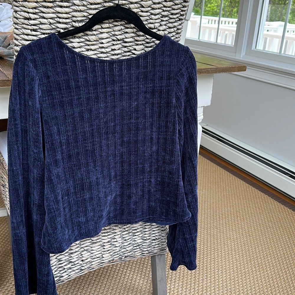 Princess Polly Blue Sweater | Princess Polly